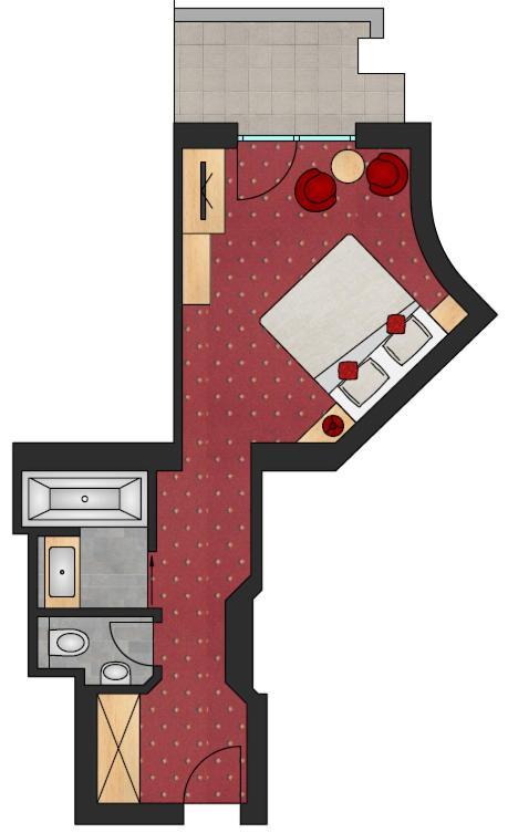אישגל Hotel Jaegerhof חדר תמונה