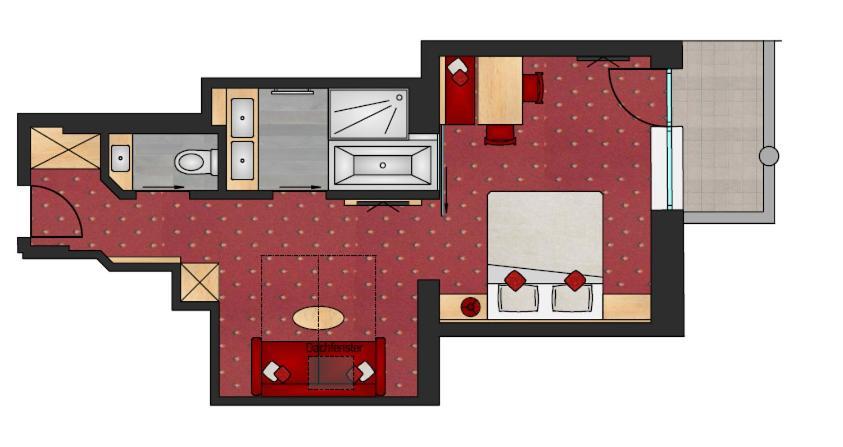 אישגל Hotel Jaegerhof חדר תמונה
