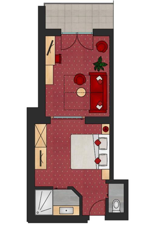אישגל Hotel Jaegerhof חדר תמונה